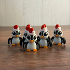 Penguin Mini – 3D Printed Articulated Toy 
