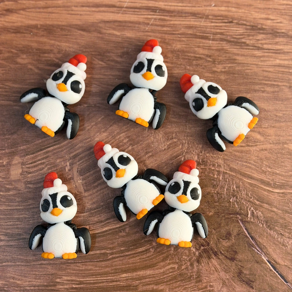 Penguin Mini – 3D Printed Articulated Toy 