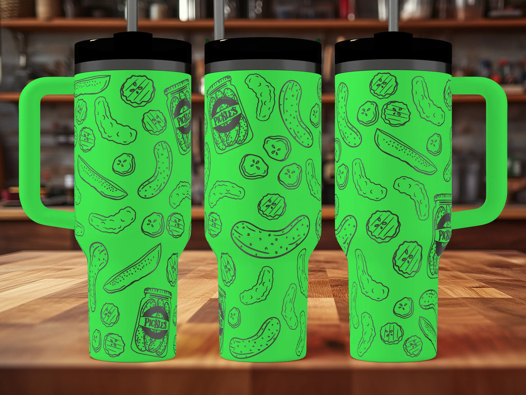 Pickle - Kind of a Big Dill Tumbler | 40oz, 30oz, Stanleys, 20oz, 16oz, 14oz, 10oz 