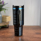 Police Officer Tumbler Black to Blue 40oz 