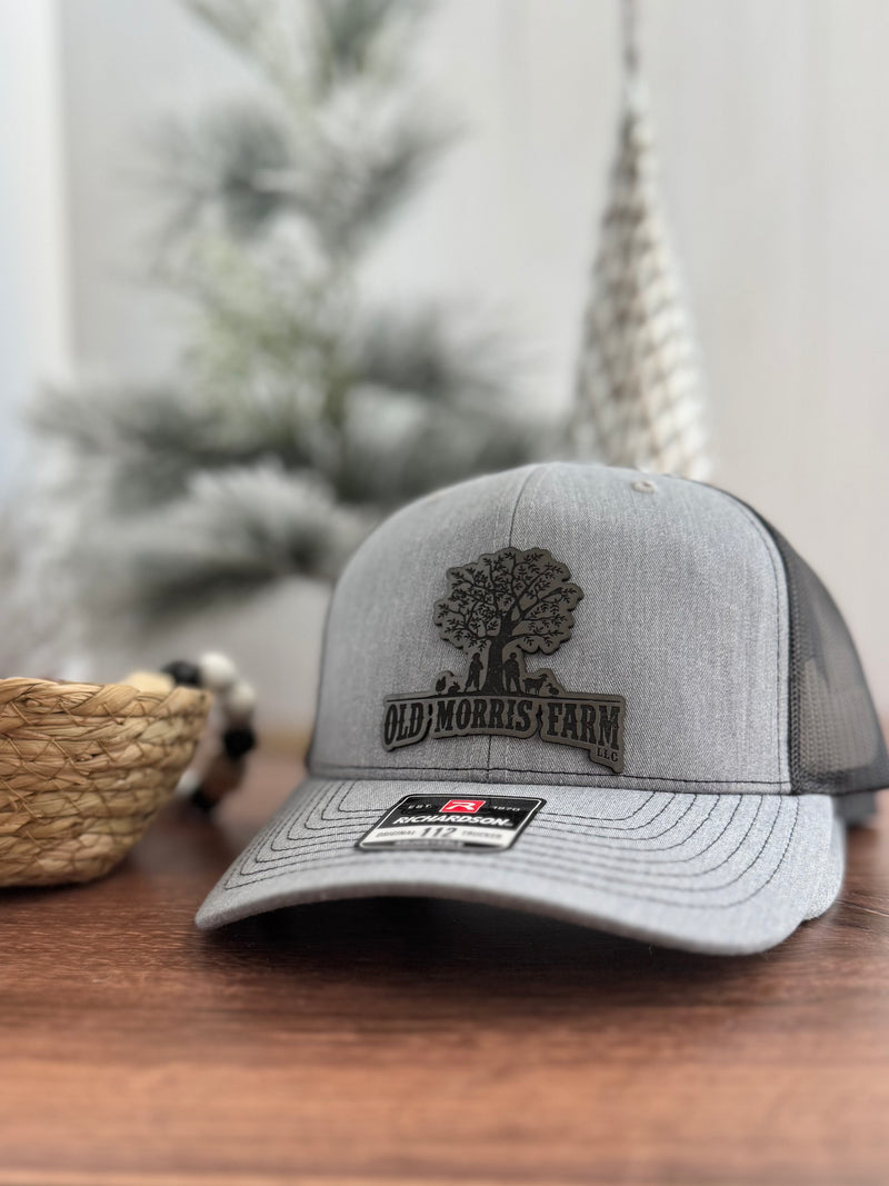 Pre Engraved Leather Patch Hat