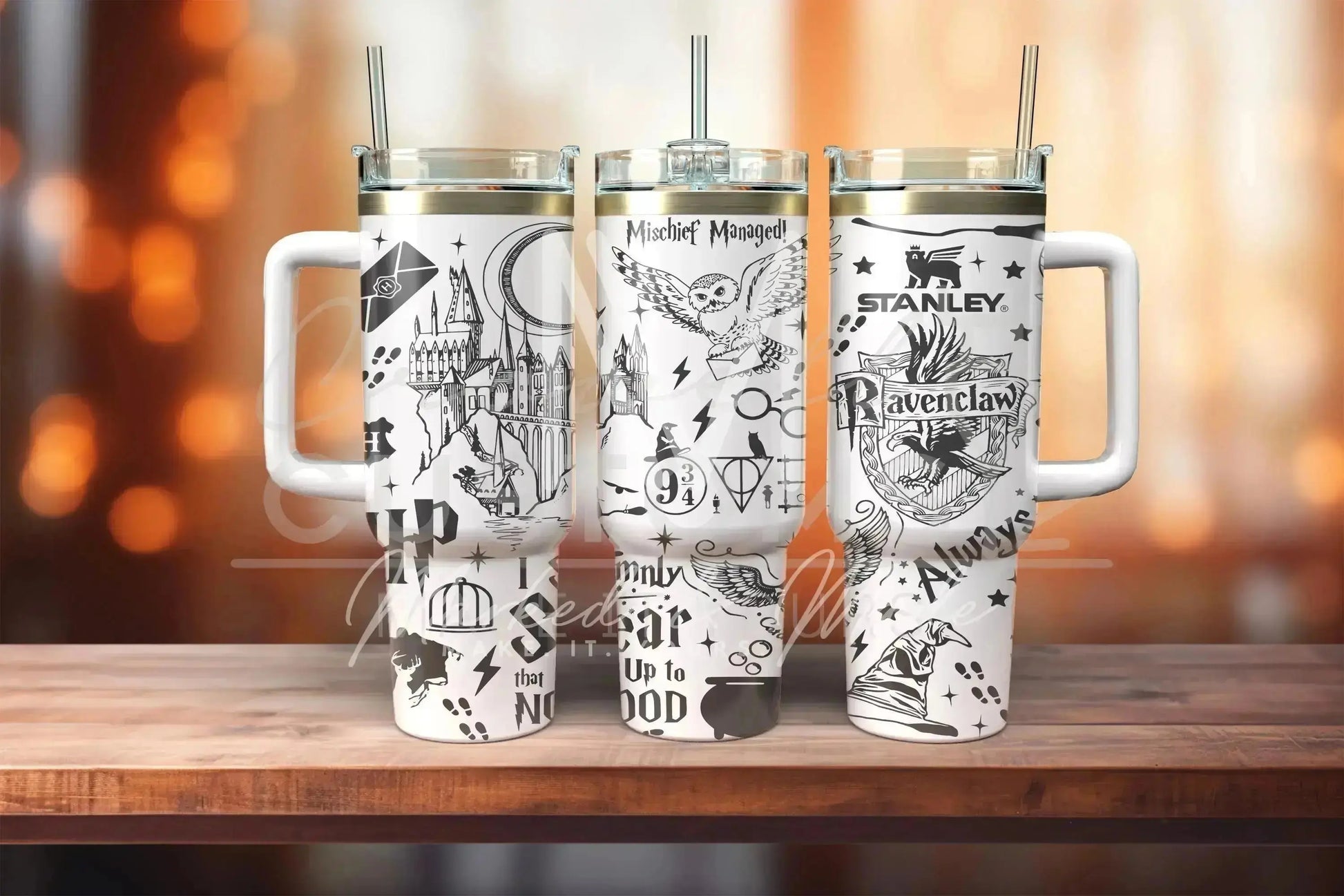Ravenclaw! Harry Potter Hogwarts House Quencher Tumbler (30oz, 40oz, + Stanleys)