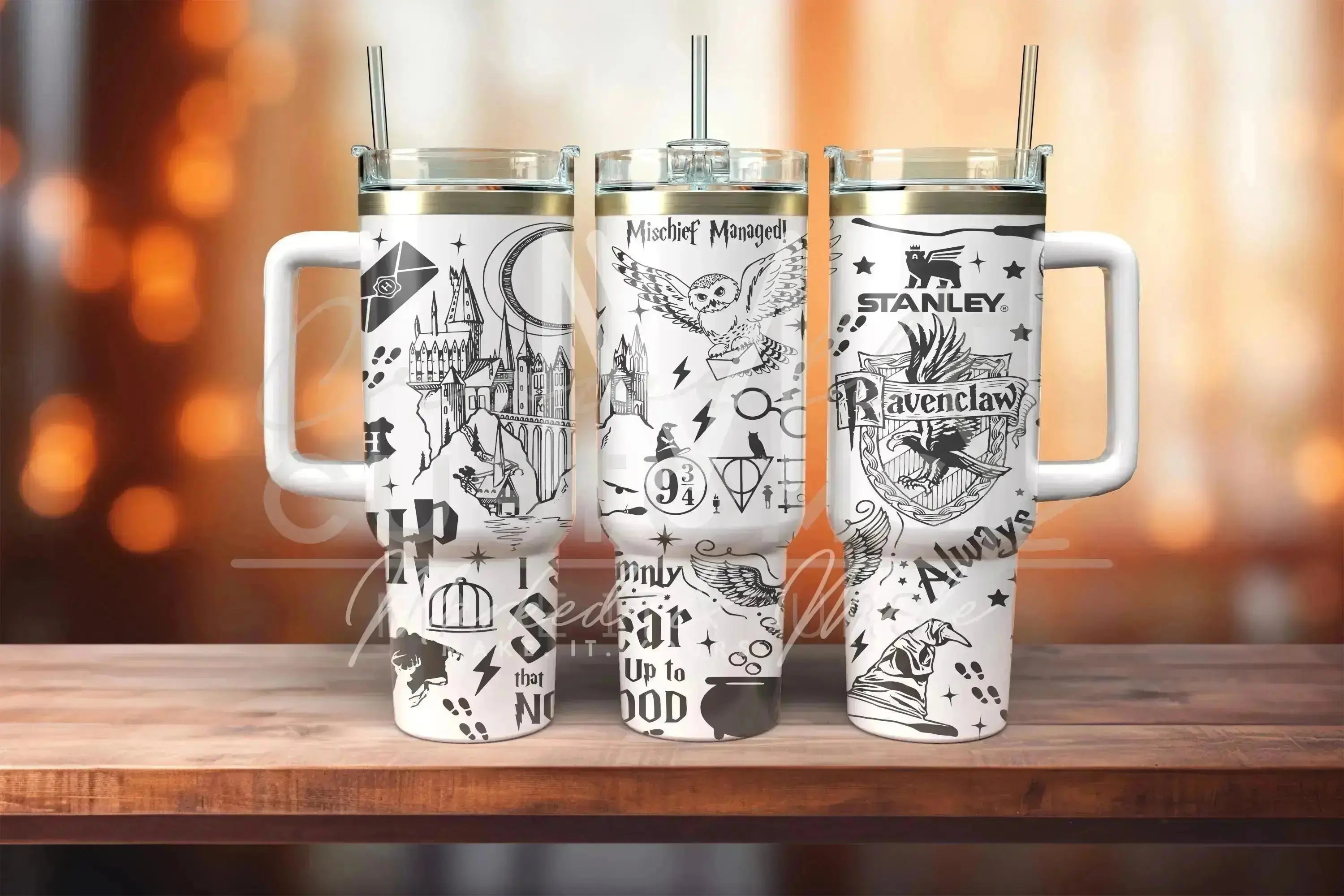 Ravenclaw! Harry Potter Hogwarts House Quencher Tumbler (30oz, 40oz, + Stanleys)