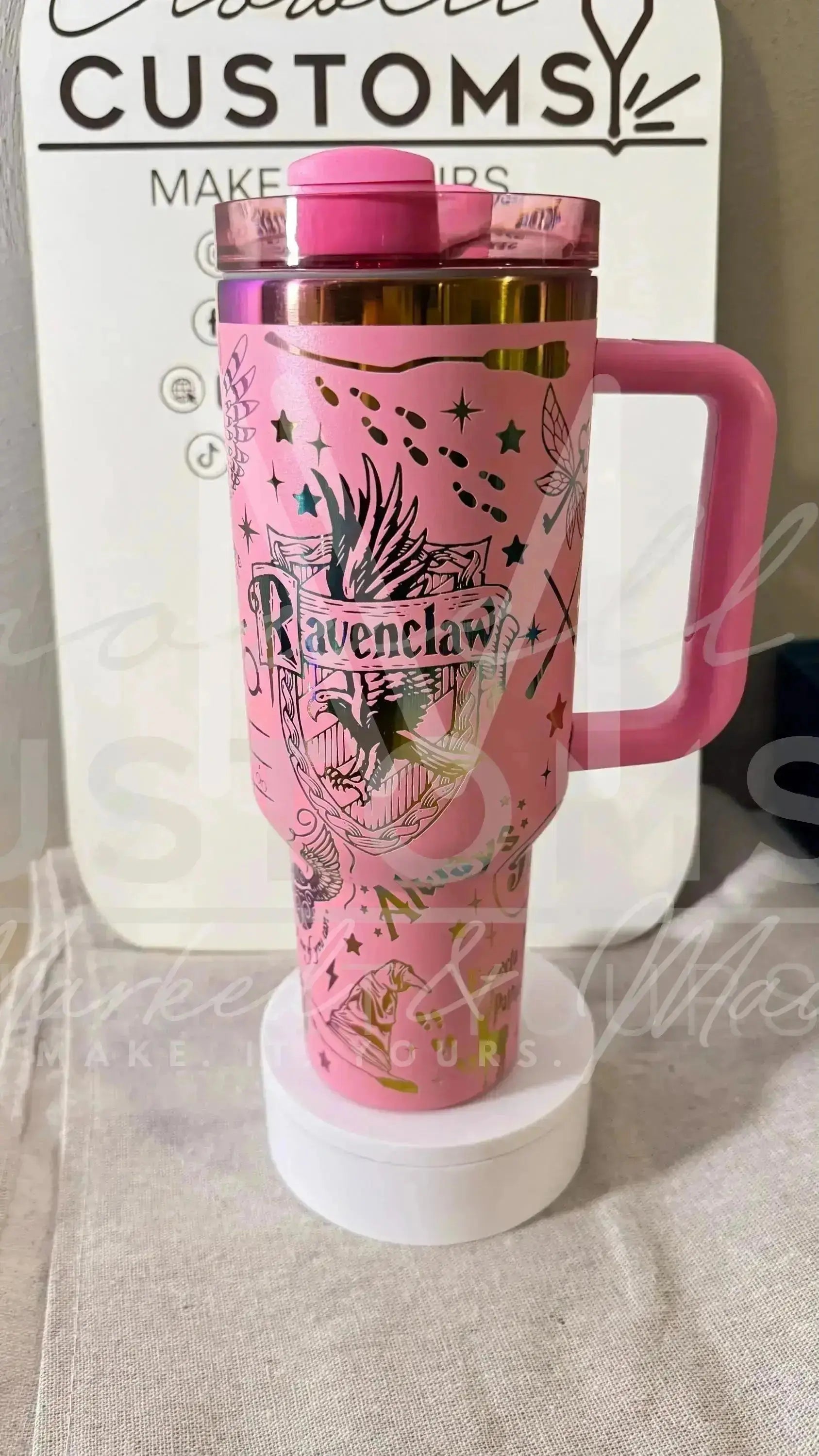 Ravenclaw! Harry Potter Hogwarts House Quencher Tumbler (30oz, 40oz, + Stanleys)