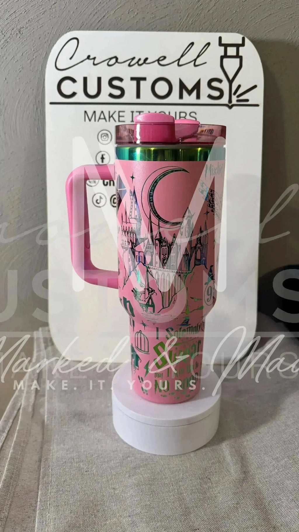 Ravenclaw! Harry Potter Hogwarts House Quencher Tumbler (30oz, 40oz, + Stanleys)