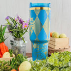 Ravenclaw Tumbler Blue to Gold 40oz