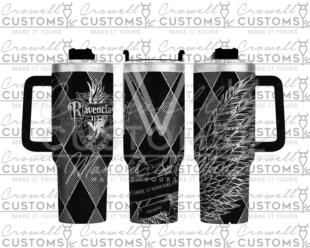 Ravenclaw! Harry Potter Hogwarts House Quencher Tumbler (30oz, 40oz, + Stanleys) (V1)
