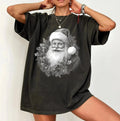 Retro Vintage Santa Mistletoe Wreath (v2) – Tee / Long Sleeve / Hoodie / Crewneck