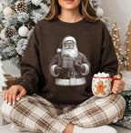 Retro Vintage Santa w/Presents – Tee / Long Sleeve / Hoodie / Crewneck