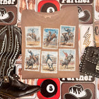 Rodeo Stamp – Western Bull Riding – Tee / Long Sleeve / Hoodie / Crewneck