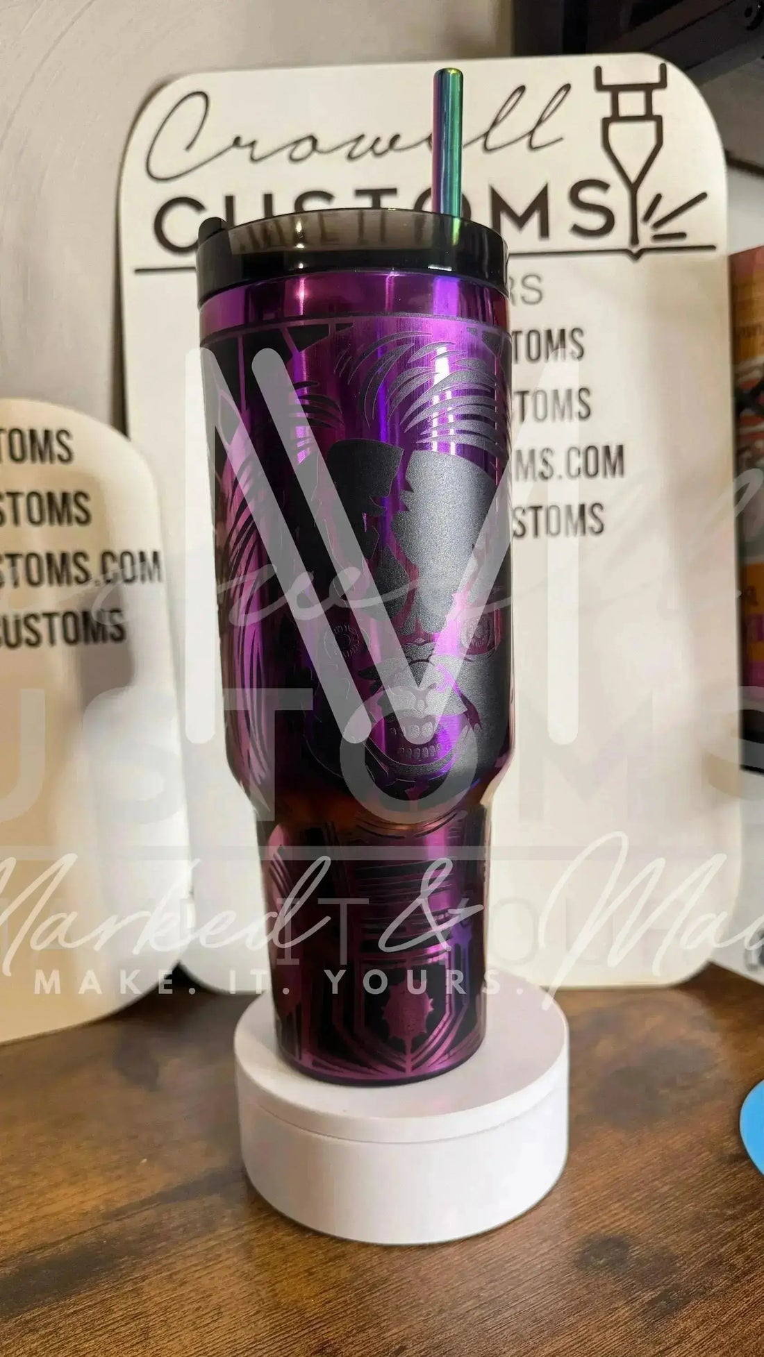 SCREAM! Ghost Face Quencher Tumbler (30oz, 40oz, + Stanleys)