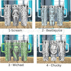 SCREAM! Ghost Face Quencher Tumbler (30oz, 40oz, + Stanleys)