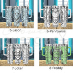 SCREAM! Ghost Face Quencher Tumbler (30oz, 40oz, + Stanleys)