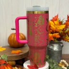 Sailor Moon Engraved Pink to Gold 40oz Tumbler 