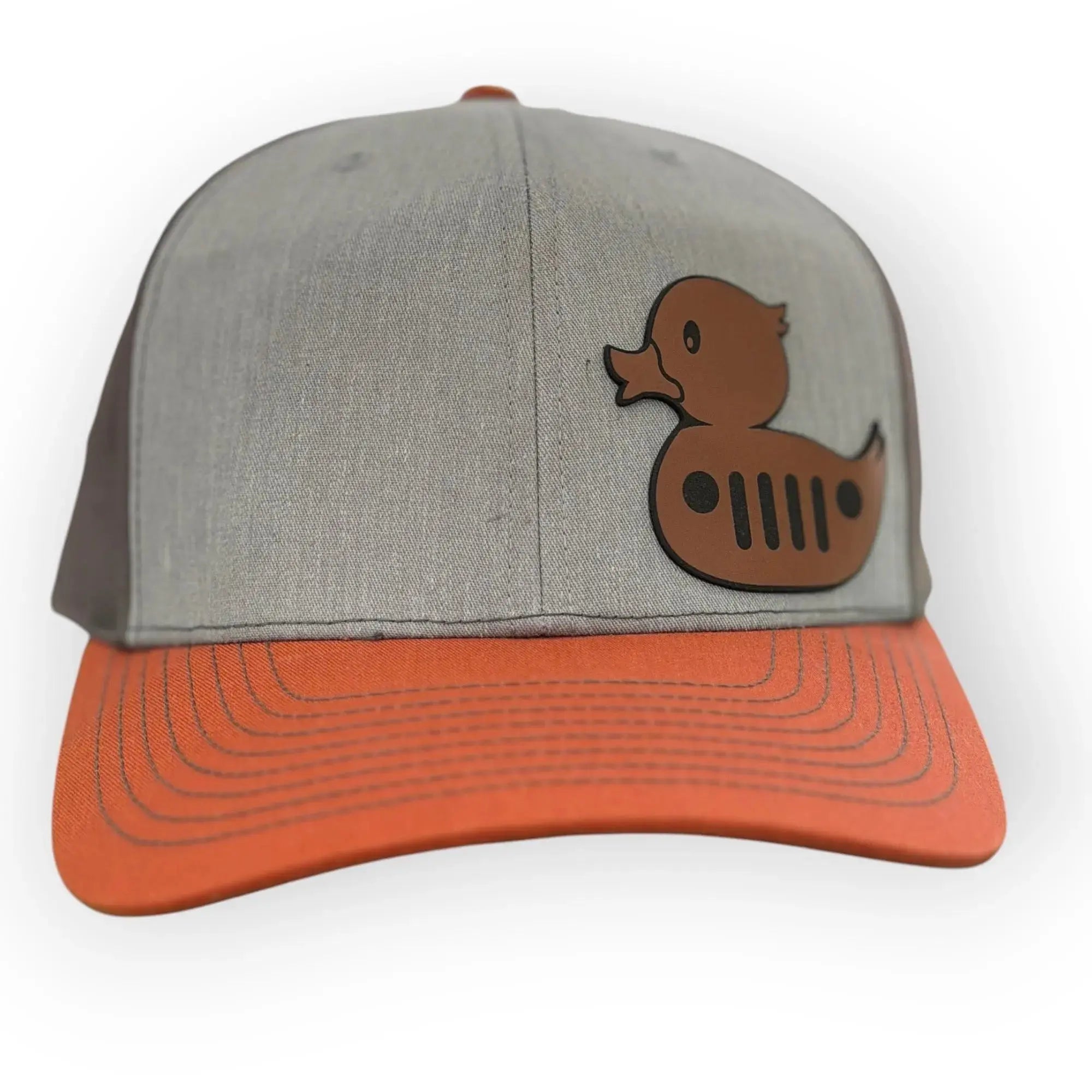 Duck with the Jeep logo at the bottom – Custom Patch Hat 