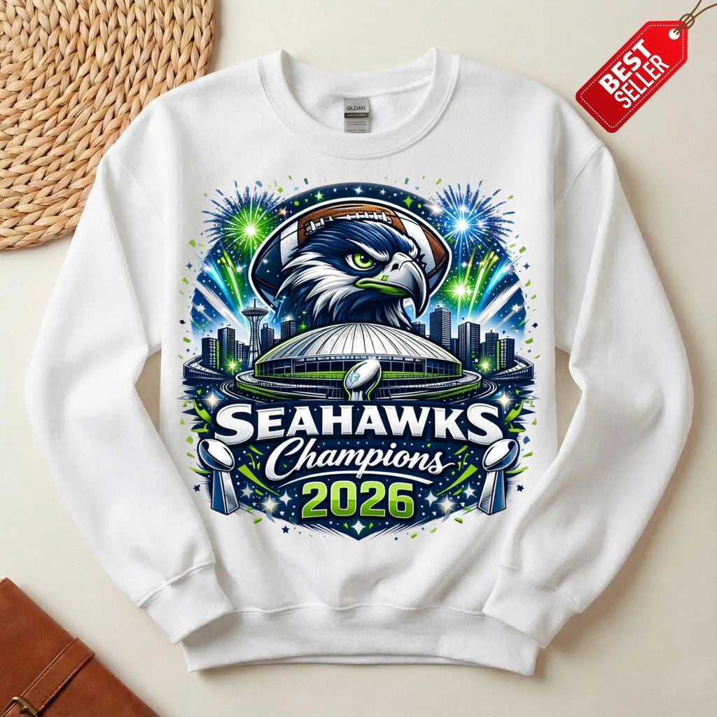 Seattle Seahawks Superbowl Champions - BOLD | Tee / Long Sleeve / Hoodie / Crewneck 