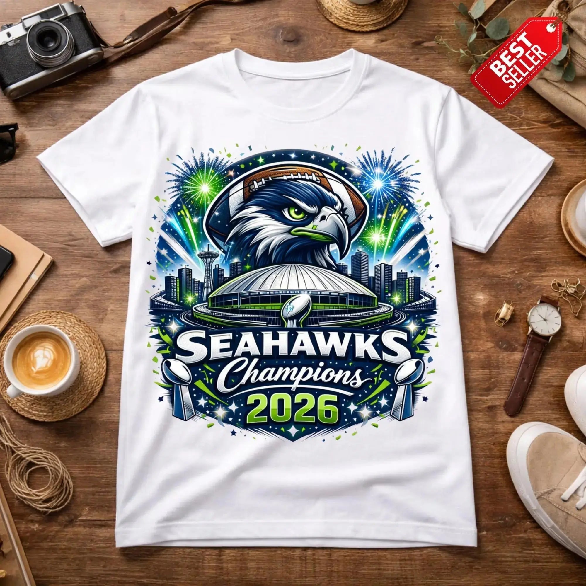 Seattle Seahawks Superbowl Champions - BOLD | Tee / Long Sleeve / Hoodie / Crewneck 
