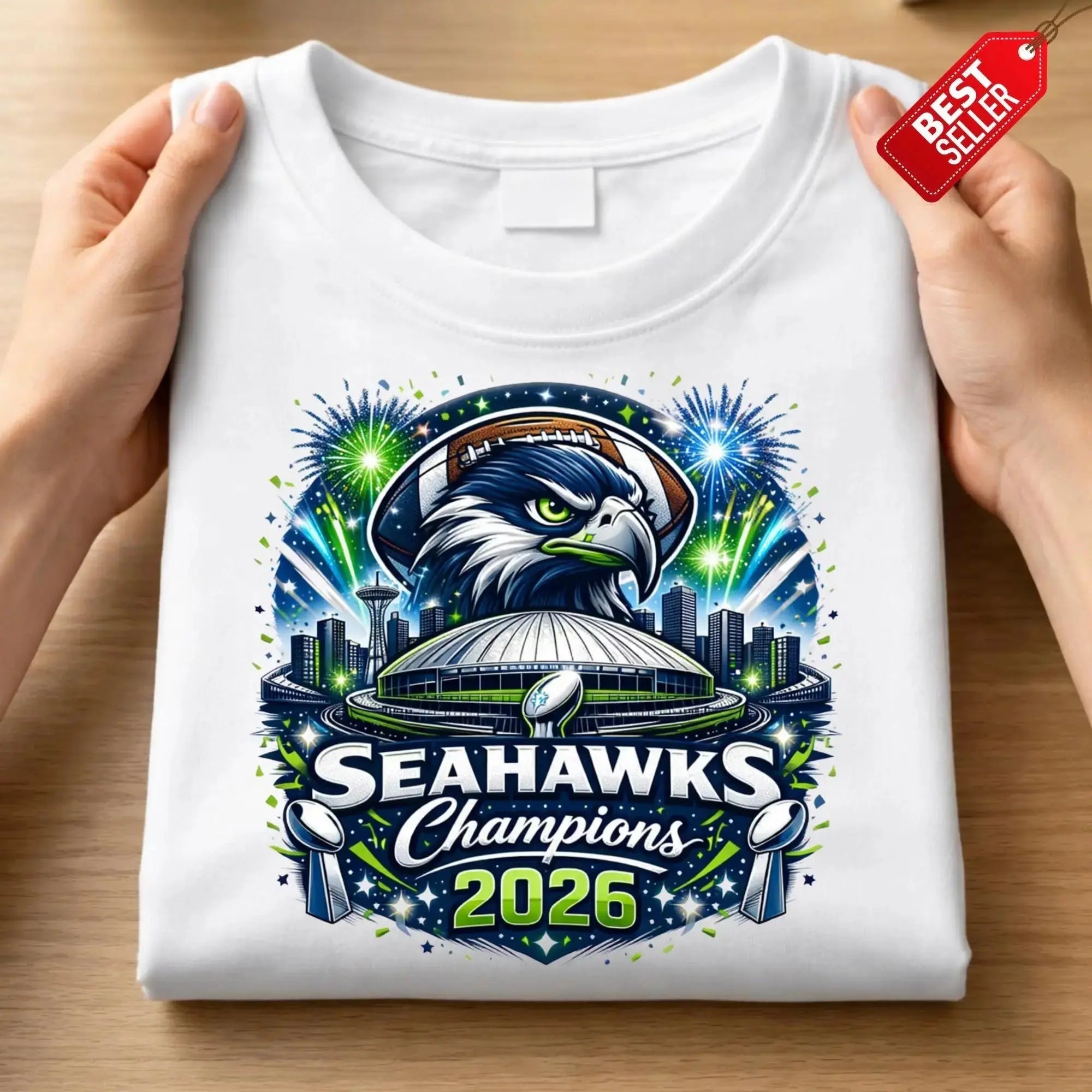 Seattle Seahawks Superbowl Champions - BOLD | Tee / Long Sleeve / Hoodie / Crewneck 