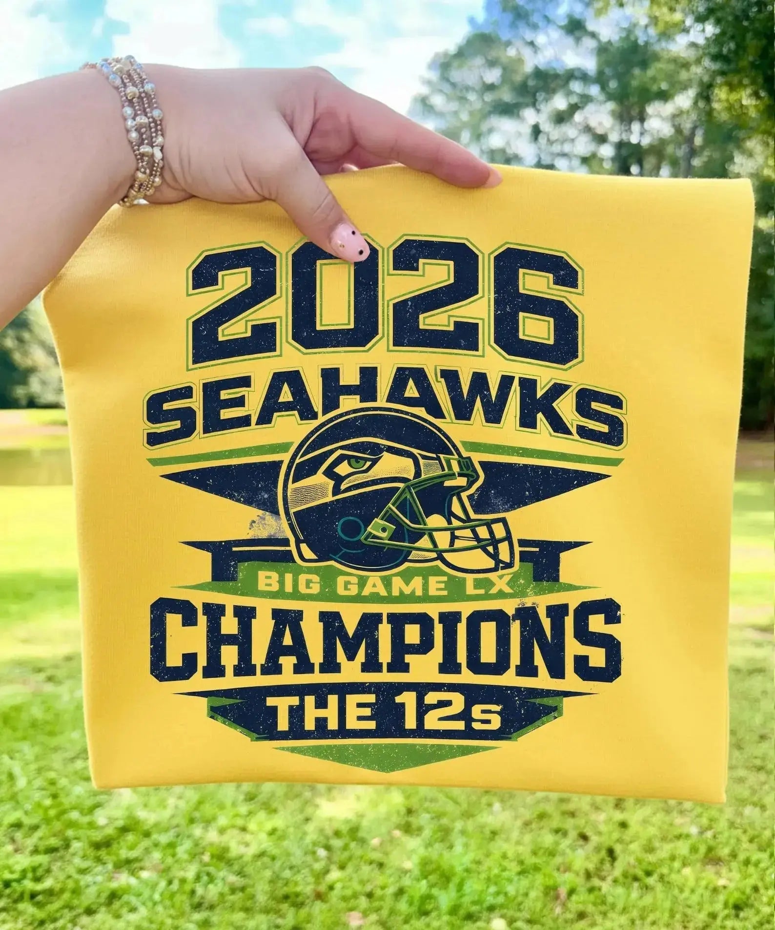 Seattle Seahawks Superbowl Champions - The 12's | Tee / Long Sleeve / Hoodie / Crewneck 
