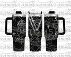Slytherin! Harry Potter Hogwarts House Quencher Tumbler (30oz, 40oz, + Stanleys) (V1) 