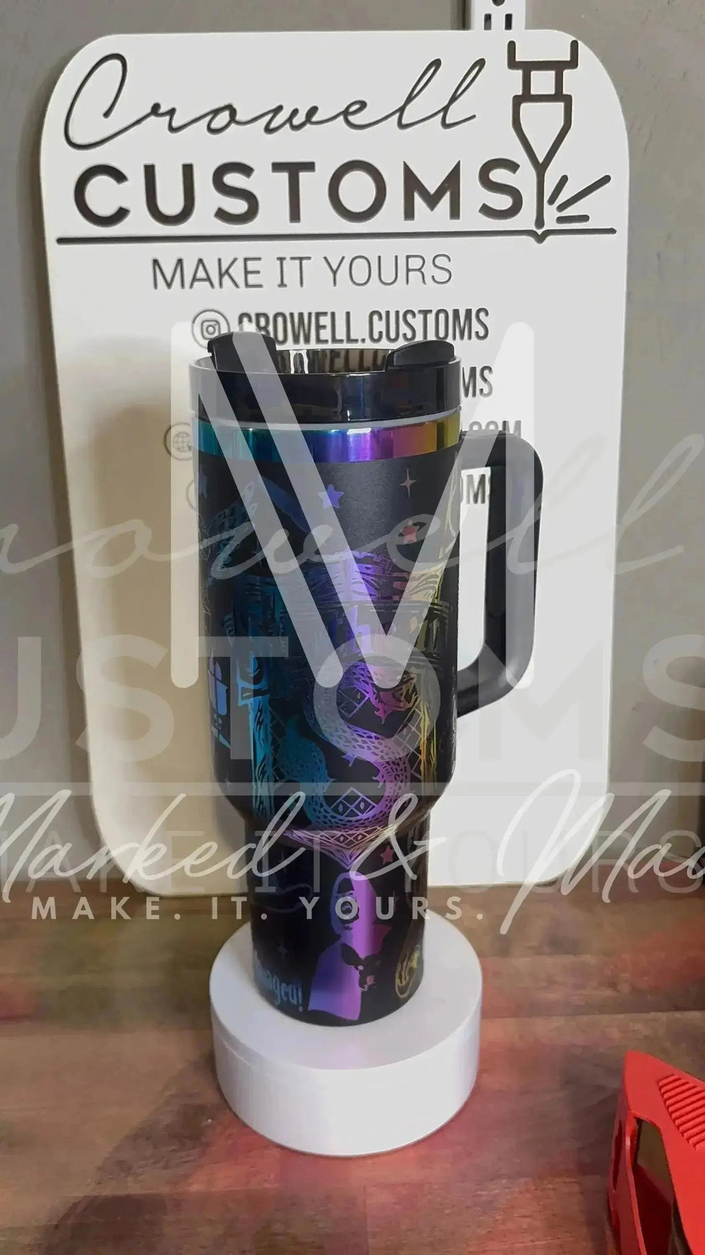 Slytherin! Harry Potter Hogwarts House Quencher Tumbler (30oz, 40oz, + Stanleys) (V2)