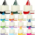 Small Personalized Canvas Bag - 10" x 5.5" 