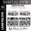 Somebody's Problem Hat Patch SVG Bundle | Western Boho | Hat Patch SVG | Leather Patch SVG| Digital File | Digital Download | Laser File 