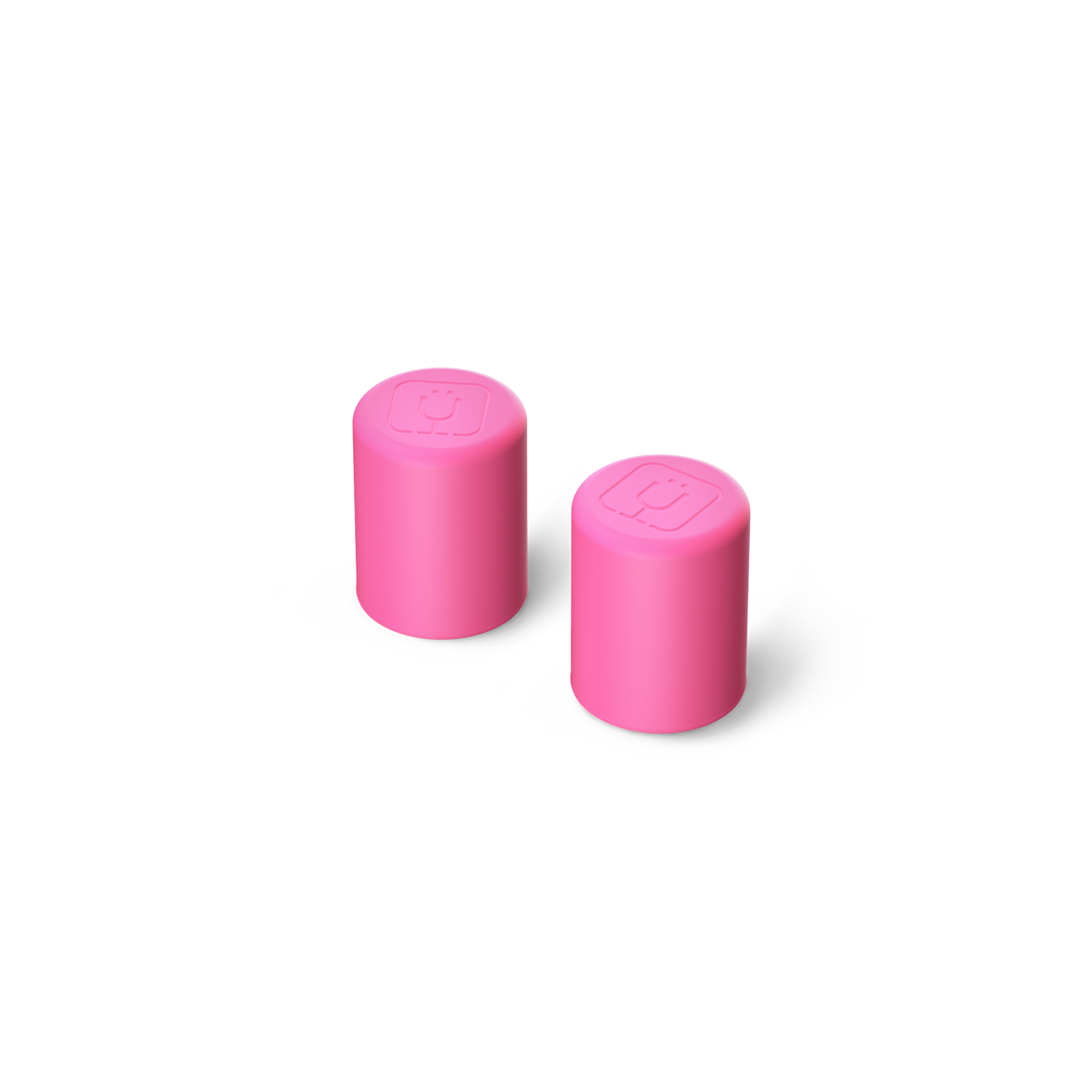 BrüMate Magnetic Straw Cover - Neon Pink 