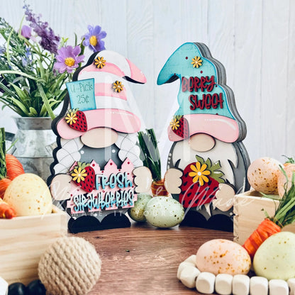 Sweet Summer Strawberry Interchangeable Gnome Add-ons | Sweet Summer | Summer Strawberry 