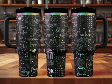 Teacher Tumbler | 40oz, 30oz, Stanleys, 20oz, 16oz, 14oz, 10oz 