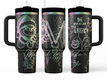 The GRINCH (v2)  Quencher Tumbler (30oz, 40oz, + Stanleys) 