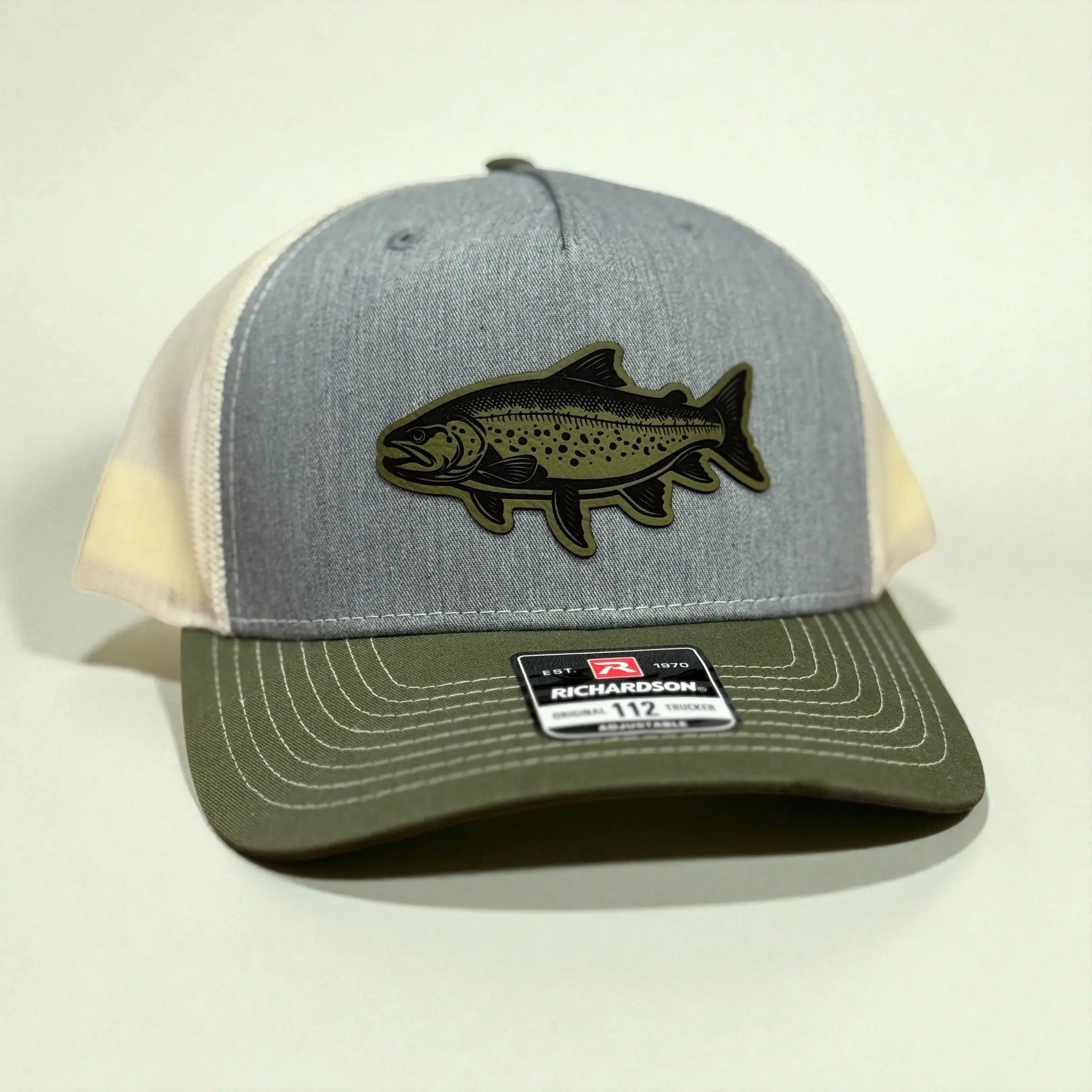 Trout Fish - Custom Patch Hat 