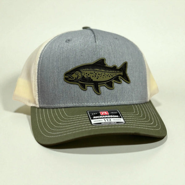 Trout Fish - Custom Patch Hat