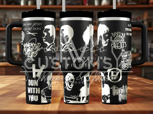 Twenty One Pilots (21 Pilots) Engraved Tumbler