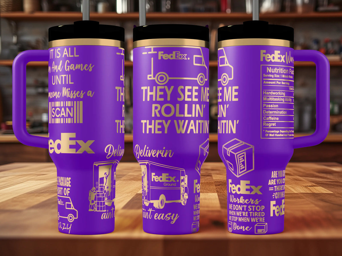 USPS Post Office Tumbler | 40oz, 30oz, Stanleys, 20oz, 16oz, 14oz, 10oz 