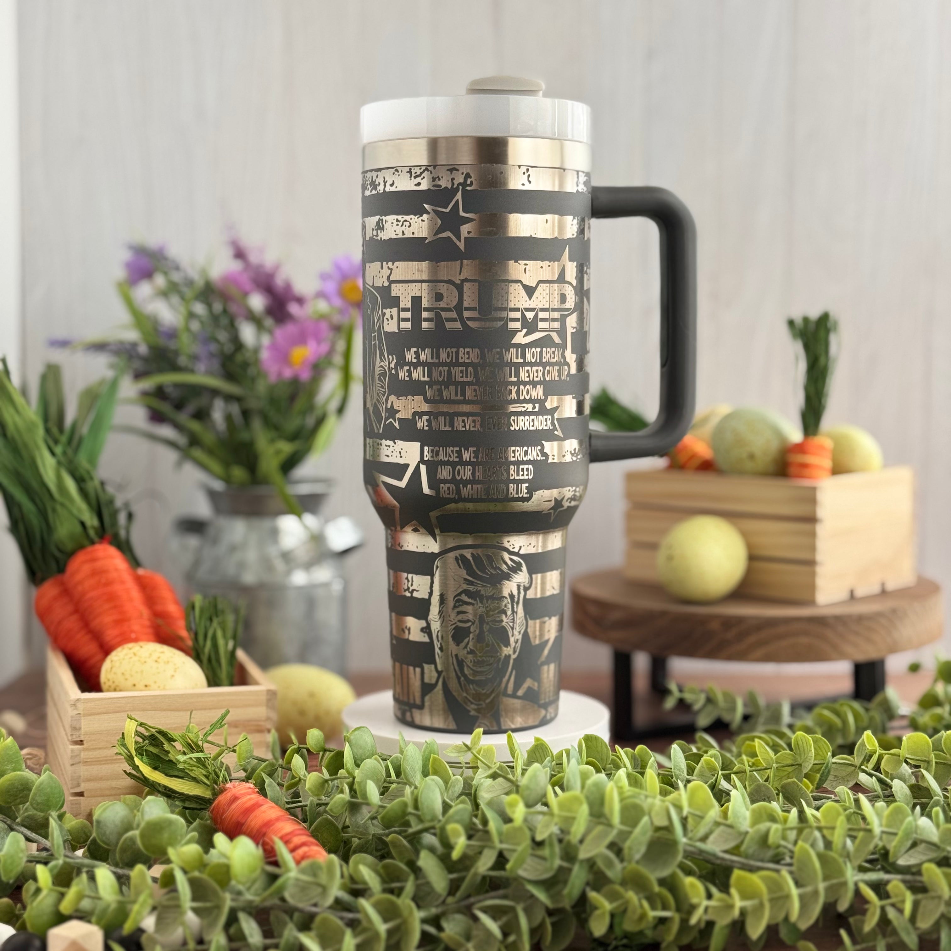 Ultra MAGA TumblerGrey Tumbler 40oz 