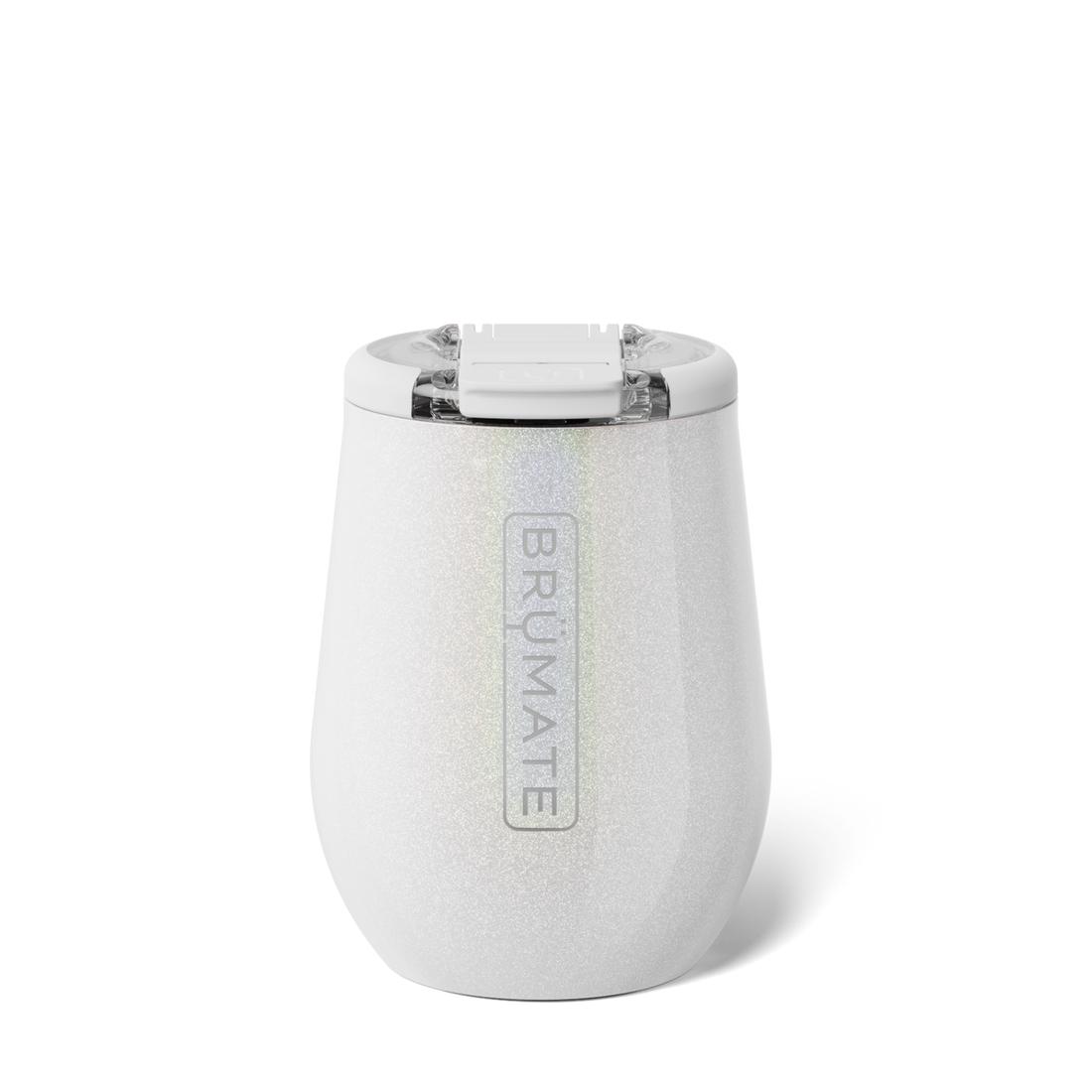 BrüMate 14oz Uncork'd - Glitter White 