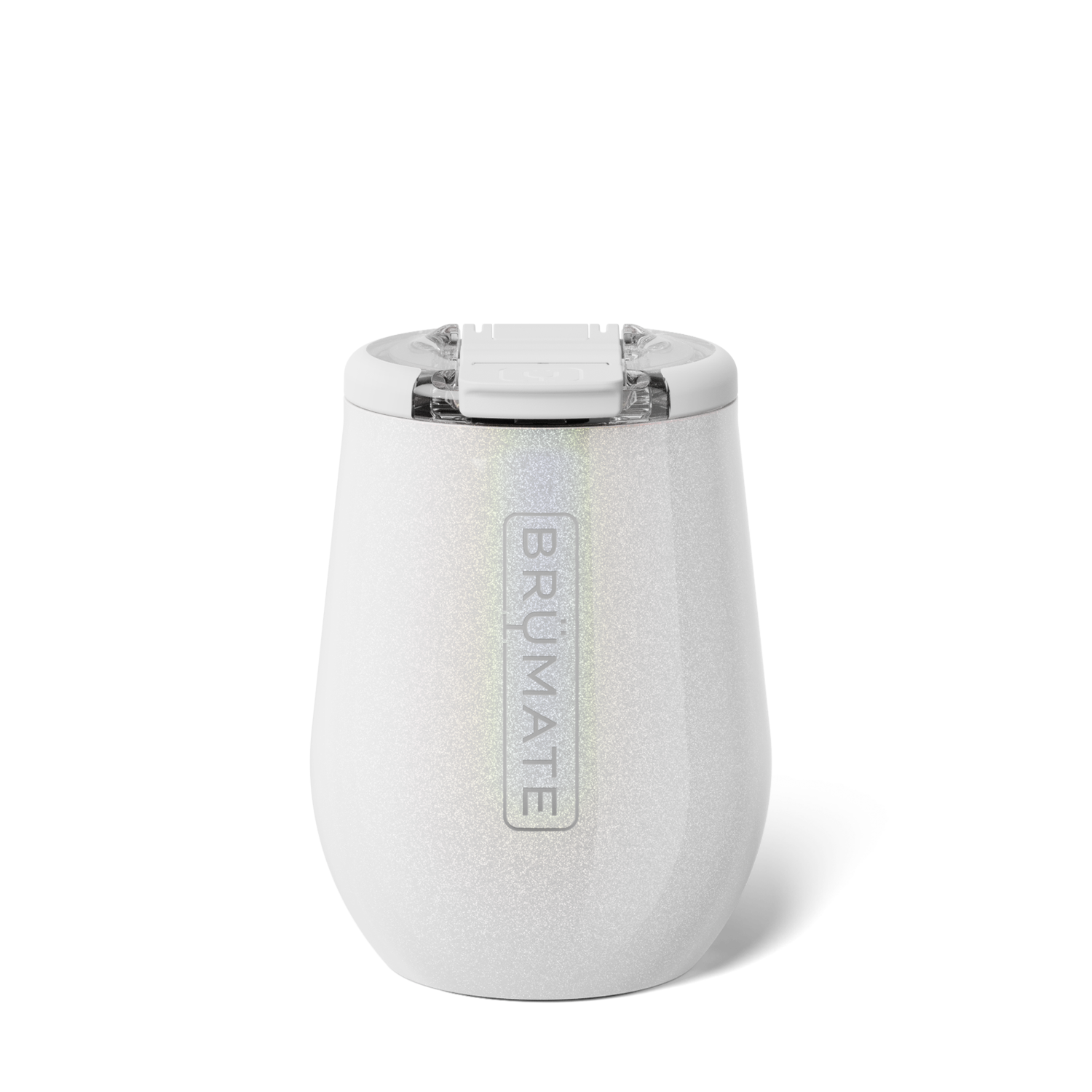 BrüMate 14oz Uncork'd - Glitter White