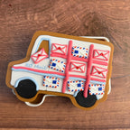Valentine's Cookie Mail Truck Tic Tac Toe Game  – 3D Printed 