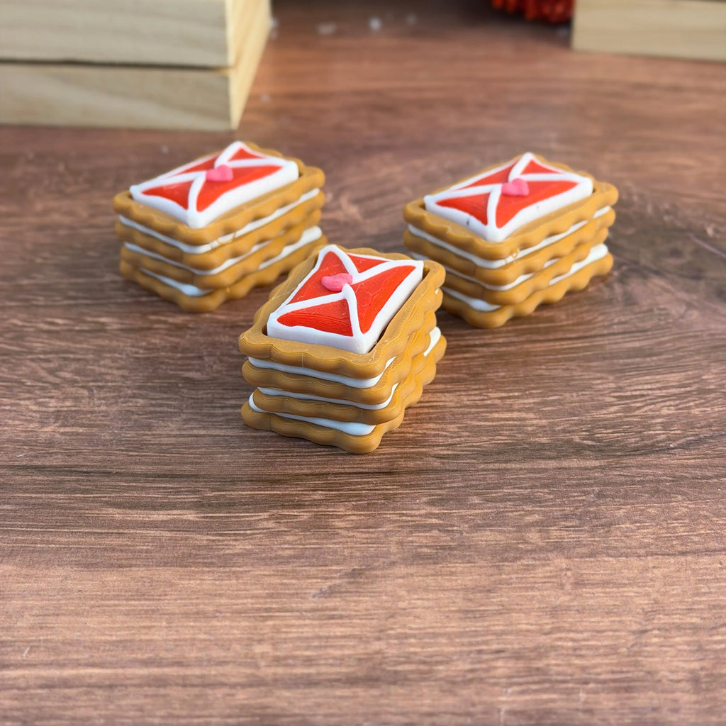 Valentine's Day Cookie Clicker Fidget - 3D Printed 