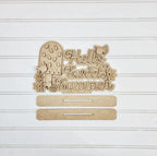 Vintage Watermelon Word Art Sign 🍉 