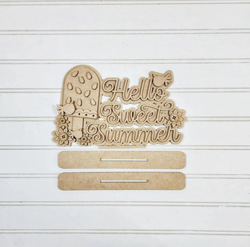 Vintage Watermelon Word Art Sign 🍉 