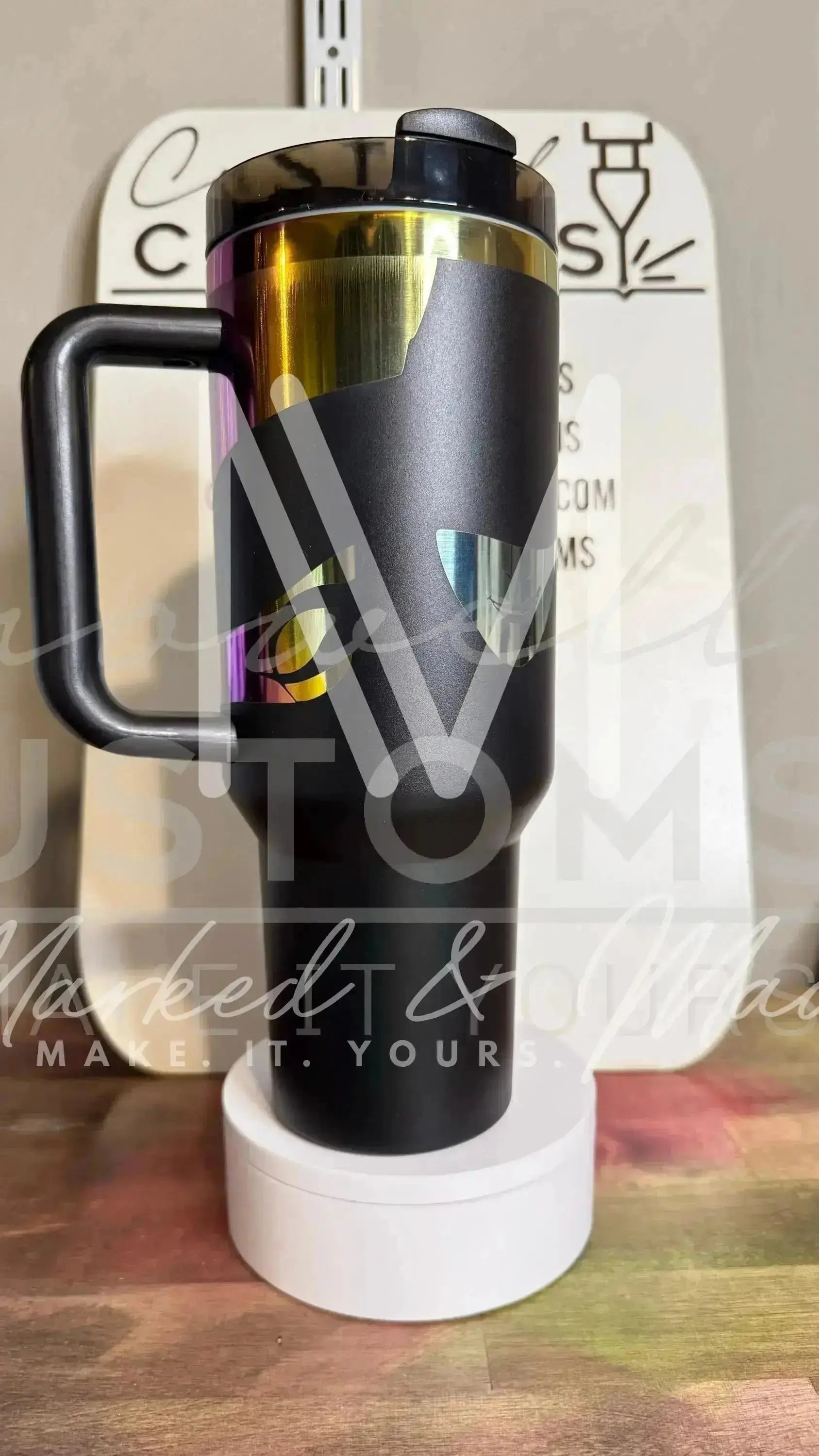 WICKED! Elphaba Wizard of Oz  Quencher Tumbler (30oz, 40oz, + Stanleys). 