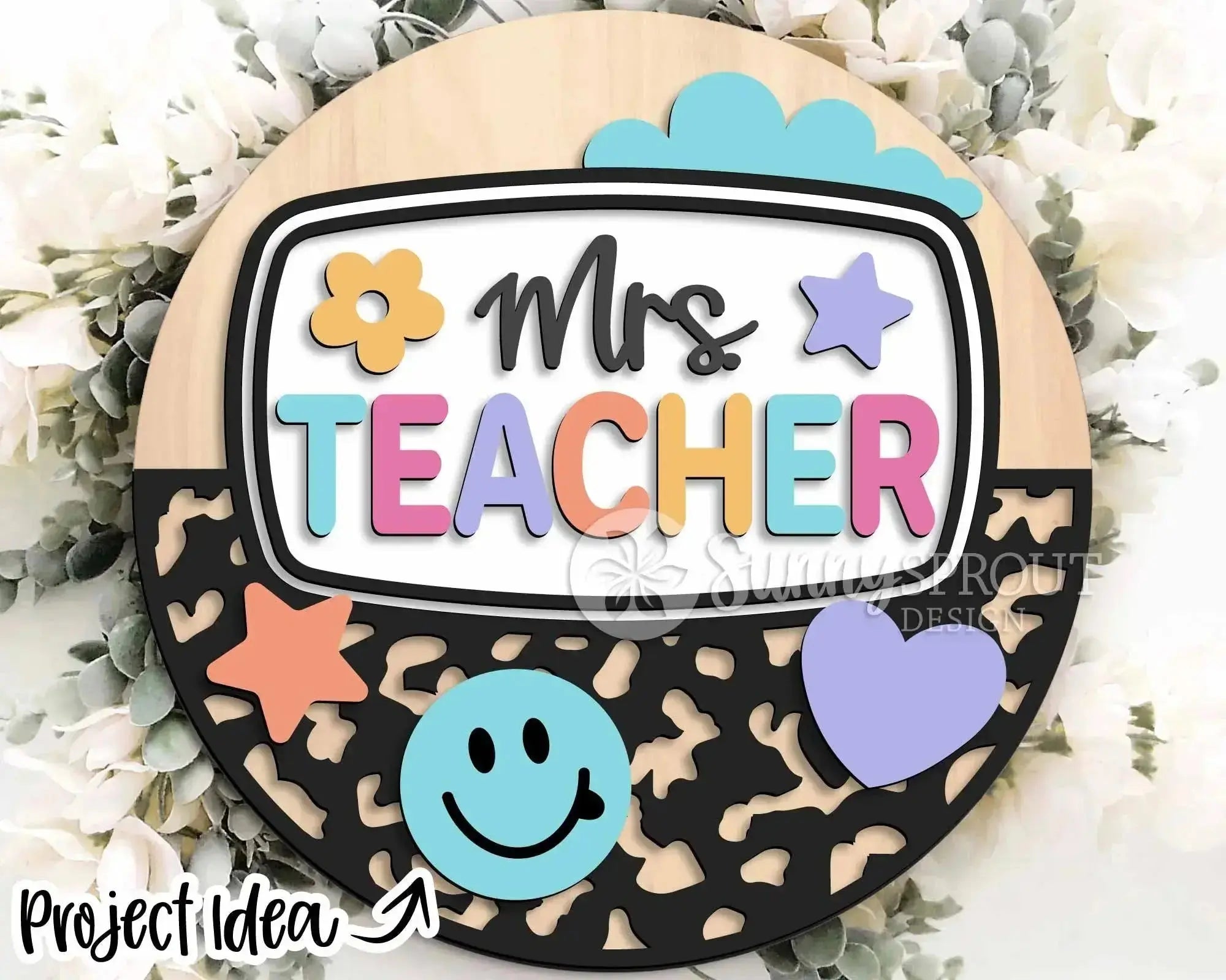 Teacher / Classroom Welcome Sign | 10.5 or 18" | Door Hanger | Multiple Designs 