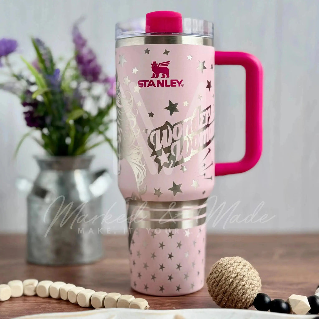 Wonder Woman  Quencher Tumbler (30oz, 40oz, + Stanleys)