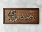 Wood Doodle Art Wall Decor 