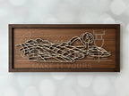 Wood Doodle Art Wall Decor 