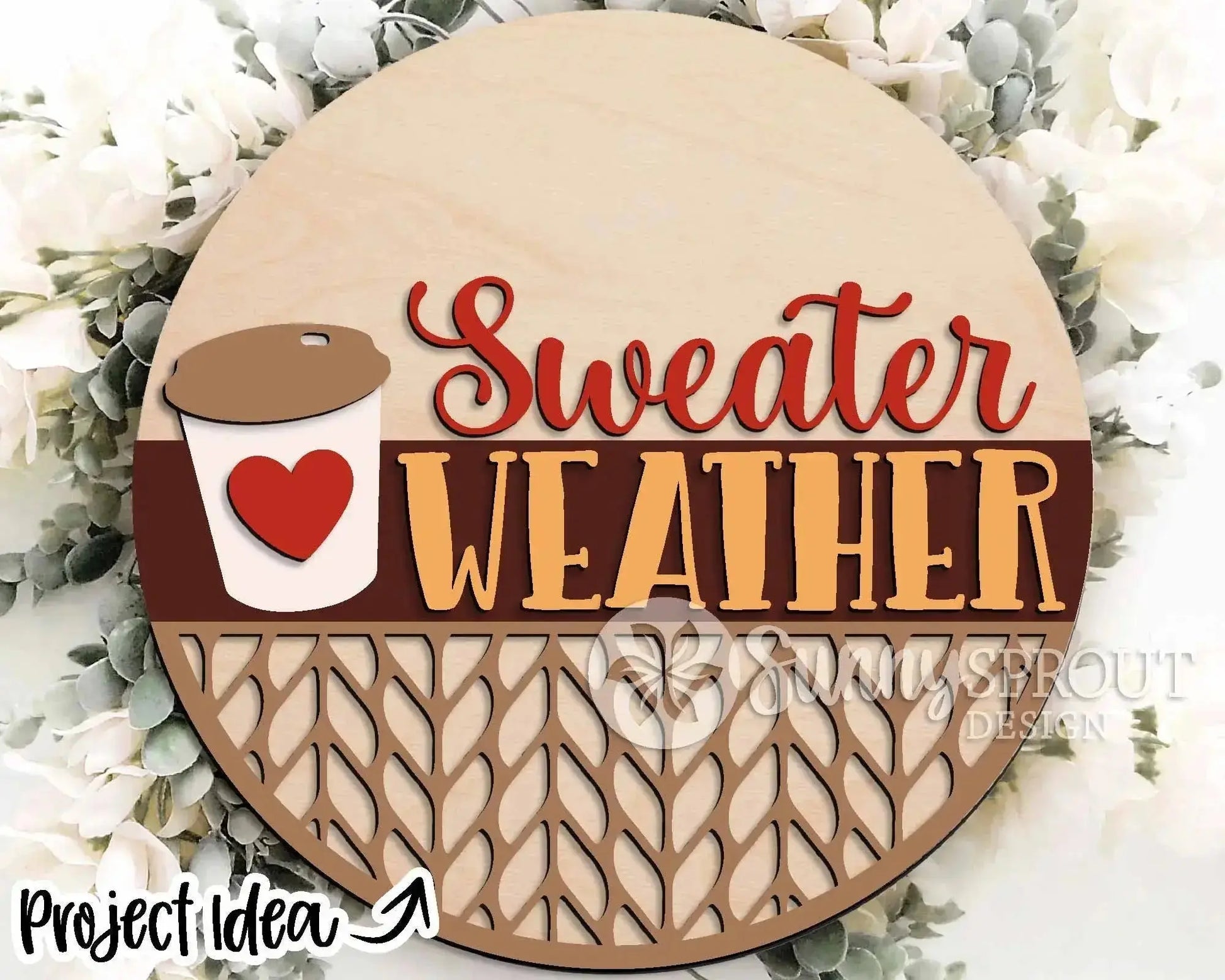 Handmade Fall Welcome Sign | 10.5 or 18" | Door Hanger | Multiple Designs 