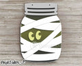 Halloween Mason Jar Signs! Hand-Painted| 11" or 15"  | Door Hanger | Multiple Designs 