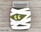 Halloween Mason Jar Signs! Hand-Painted| 11" or 15"  | Door Hanger | Multiple Designs 